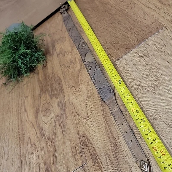 Nocona Copper & Leather Belt 28 - Picture 11 of 12